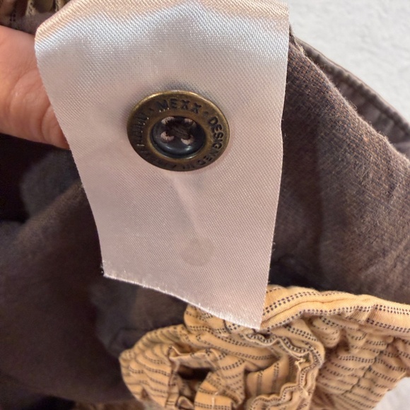 Mexx Trouser Pants Mens Size 36 L34 Brown Canvas 100% Cotton Slim Straight Leg - Picture 6 of 11